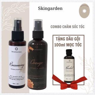 Mọc tóc và dưỡng tóc mềm mươt_bộ đôi chăm sóc tóc hoàn hảo_organic handmade