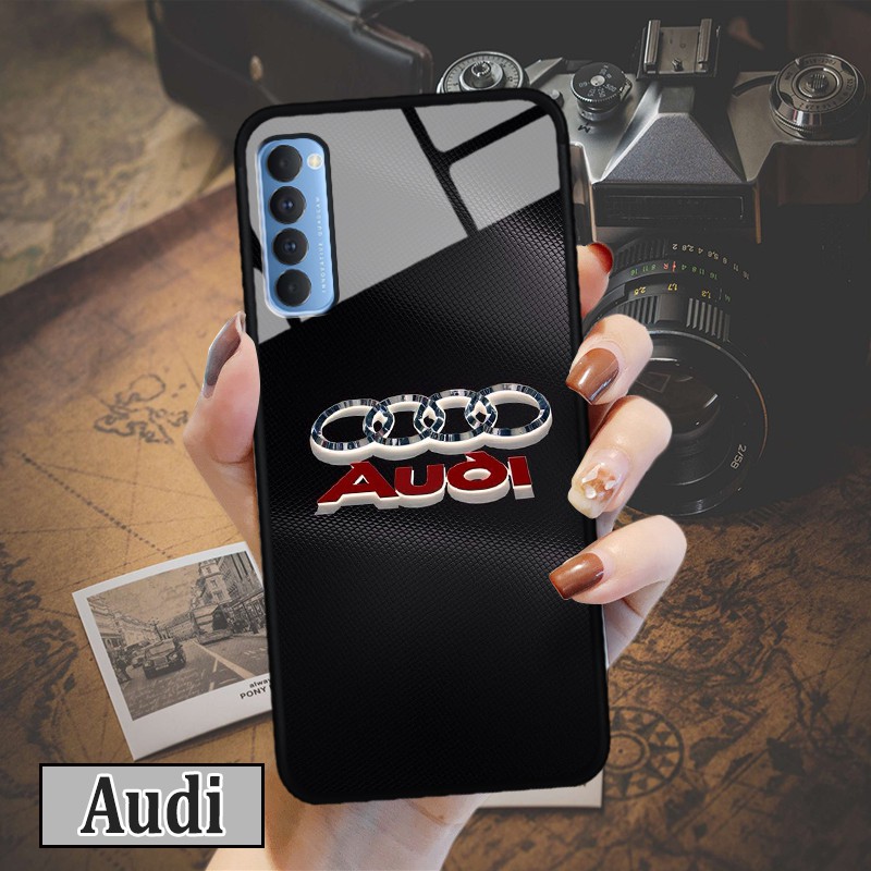 Ốp lưng Oppo Reno 4 Pro-in logo hãng xe ô tô
