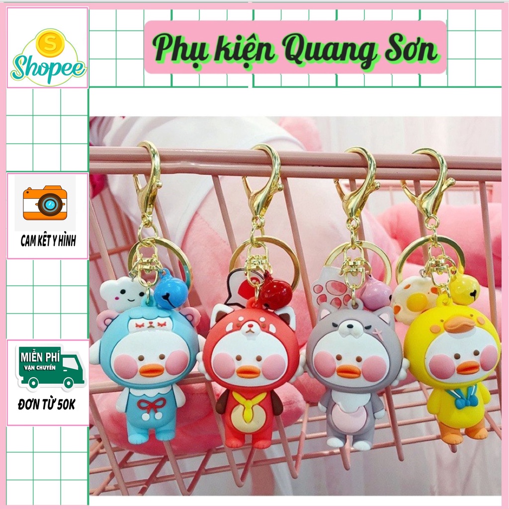 [HOT] Móc Khoá Chú Vịt Má Hồng Xinh Xắn - Đáng Yêu