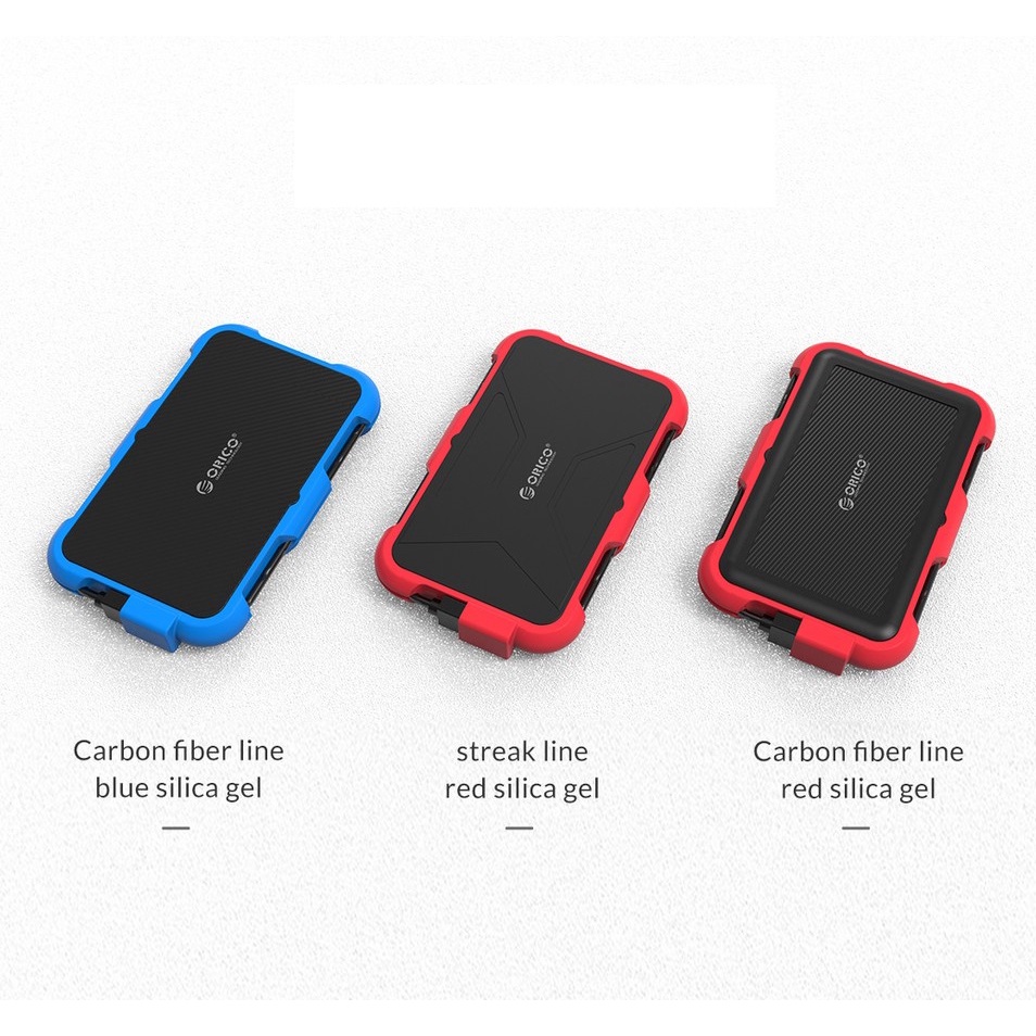 Hộp Đựng Ổ Cứng ORICO 2.5 Inch, Box Chống Sốc Và Chống Bụi ,Chống Nước SATA 3.0 Sang USB