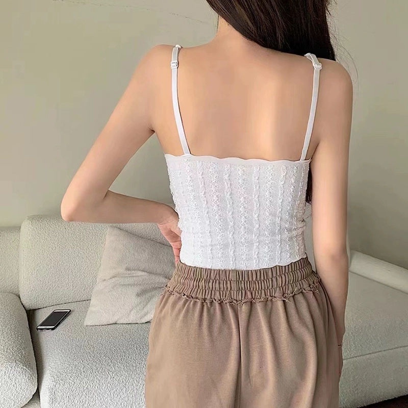 Áo Lót Lụa Hai Dây Quấn Ngực Thời Trang Quyến Rũ Cho Nữ
