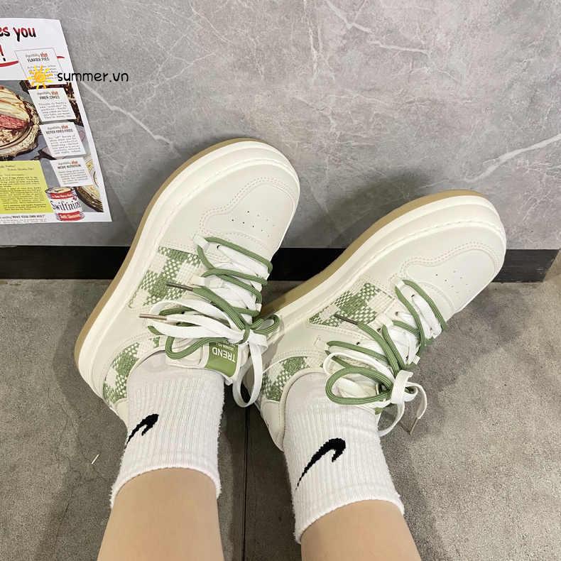 Giày Thể Thao Mũi Tròn Thời Trang Mùa Hè Nhật Bản 2022 Dành Cho Nữ