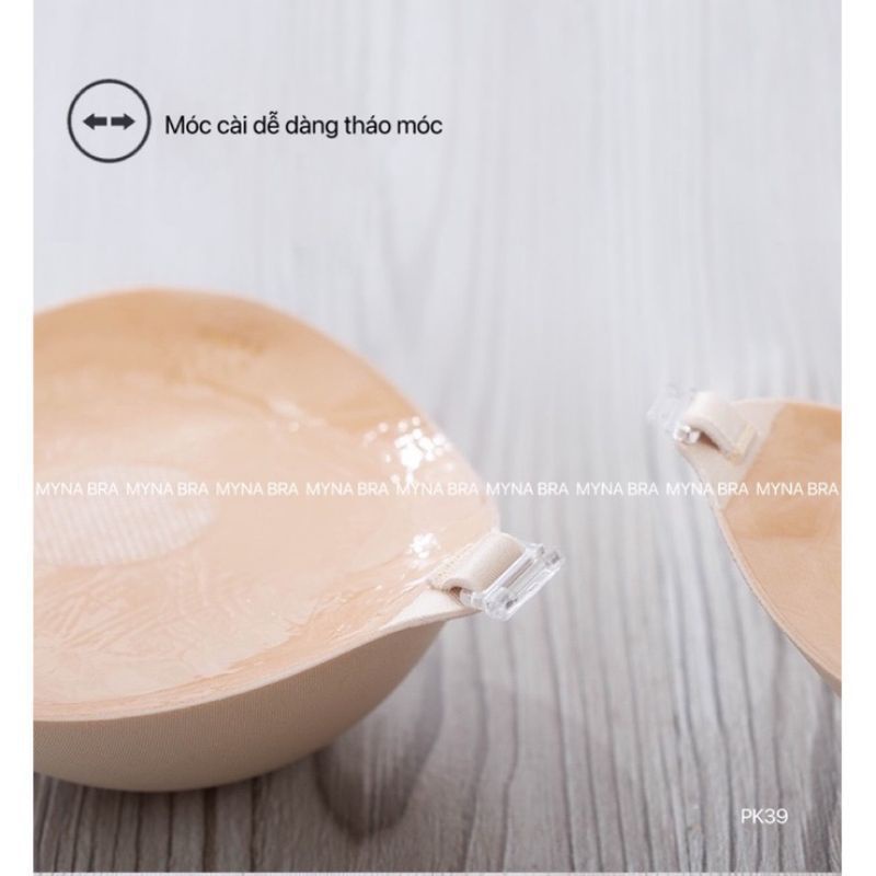 Siêu phẩm áo dán nâng ngực dày 6cm cài trước kéo ngực căng tròn hoàn hảo