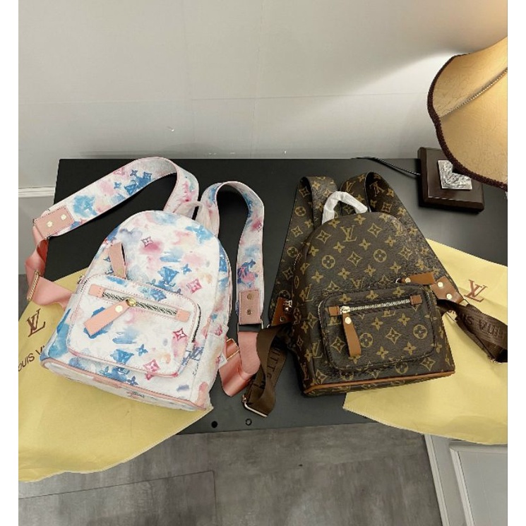 Balo thời trang lv 2 màu xinh xĩu size 25cm