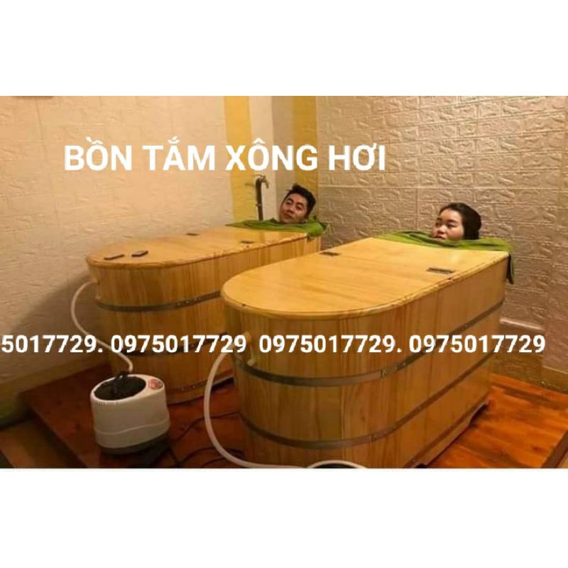 Bồn tắm gỗ-bồn tắm xông hơi