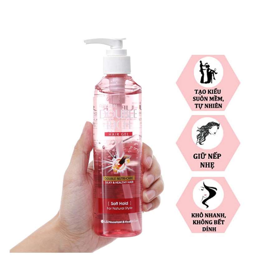 Gel tạo kiểu tóc Doublerich 250ml (MP2674)