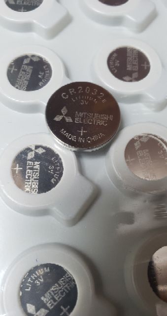 Pin chìa khóa, điều khiển. Mã CR2032 Mitsubishi  - Không xịn đền gấp 100