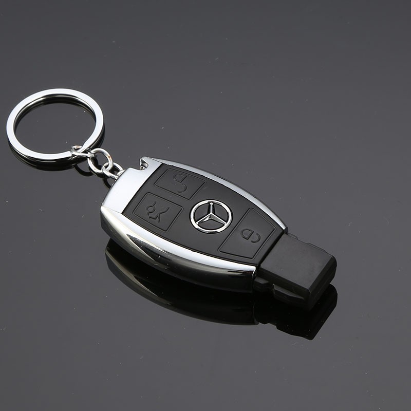 Bao Da Chìa Khoá Mercedes - Benz - GL200, GL250, GL 300  - Smart Key - Da Thật 100% - May Thủ Công