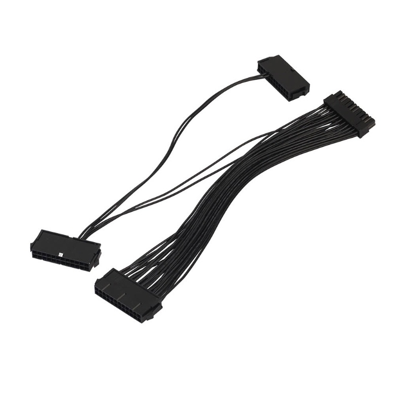Dây Cáp Chia Nguồn Điện Nối Dài 20+4 Pin Hình Chữ Y Cho Bo Mạch Chủ ATX