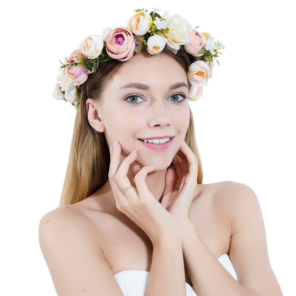 Vòng Hoa Đội Đầu Cô Dâu