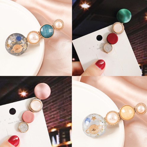 Kẹp tóc Hàn Quốc nhiều màu vintage No09 Concept, cặp tóc hot trend CT011