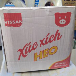 1 thùng xúc xích Vissan 7kg