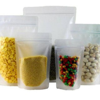 100g TÚI ZIPPER ĐÁY ĐỨNG 1 MẶT BẠC 1 MẶT TRONG