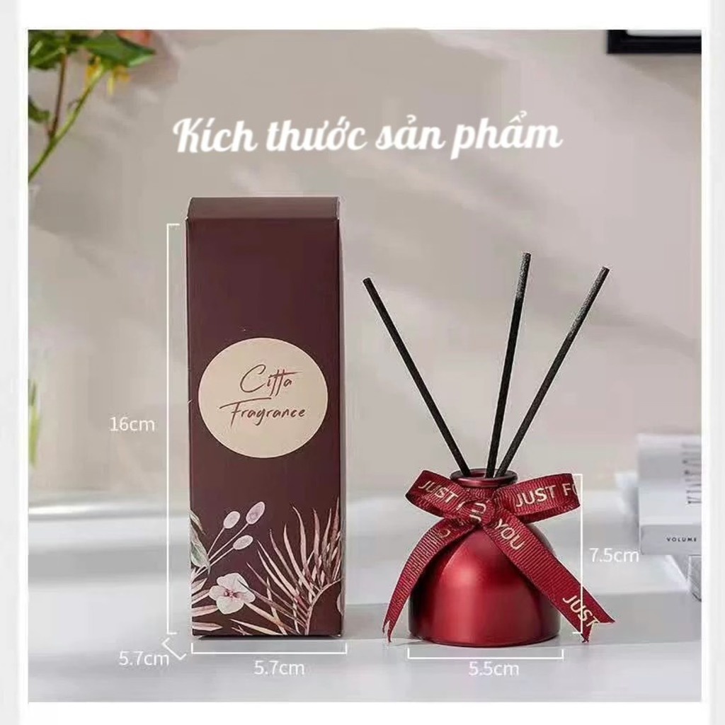 Tinh dầu thơm phòng CITTA 50ml tinh dầu thiên nhiên quà tặng ý nghĩa cao cấp CozyBin