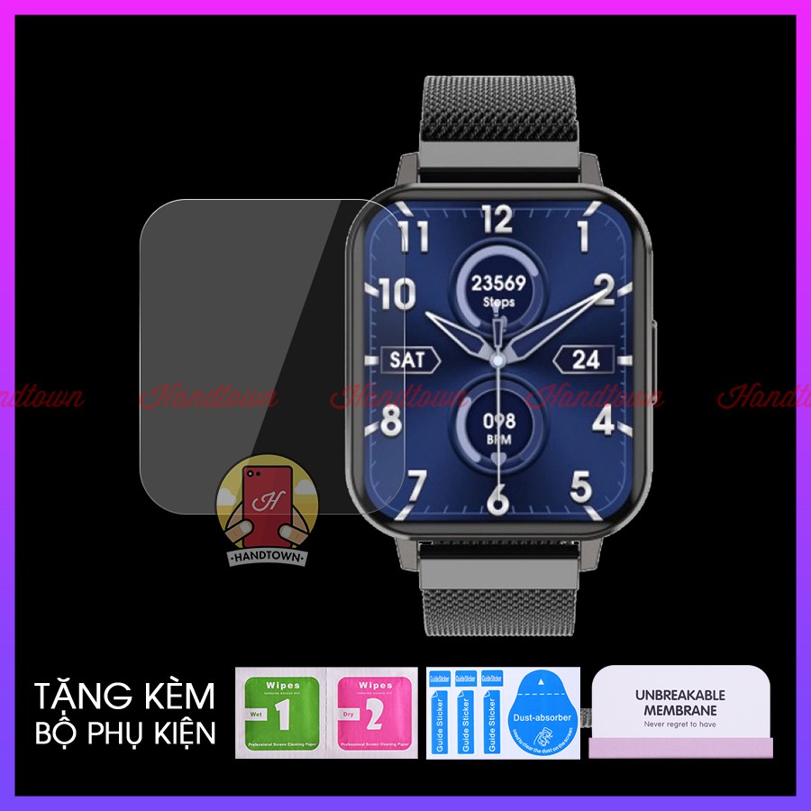 Miếng Dán Màn hình PPF Cường Lực Dẻo NTPU dành cho Đồng hồ thông minh DTX Smart Watch Chống Va Đập và Chống Trầy Xước