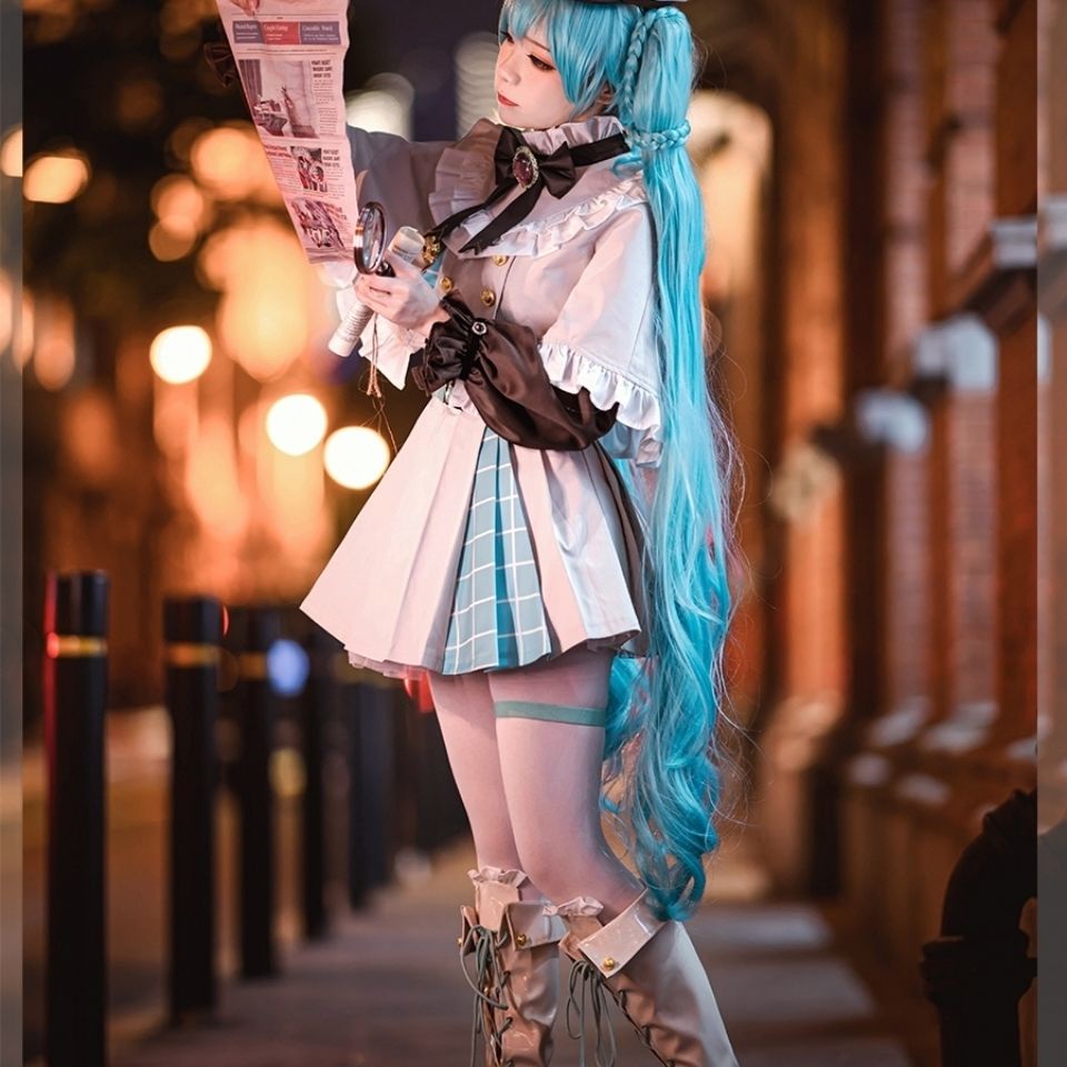 Áo Choàng Hóa Trang Nhân Vật Hatsune miku Xinh Xắn