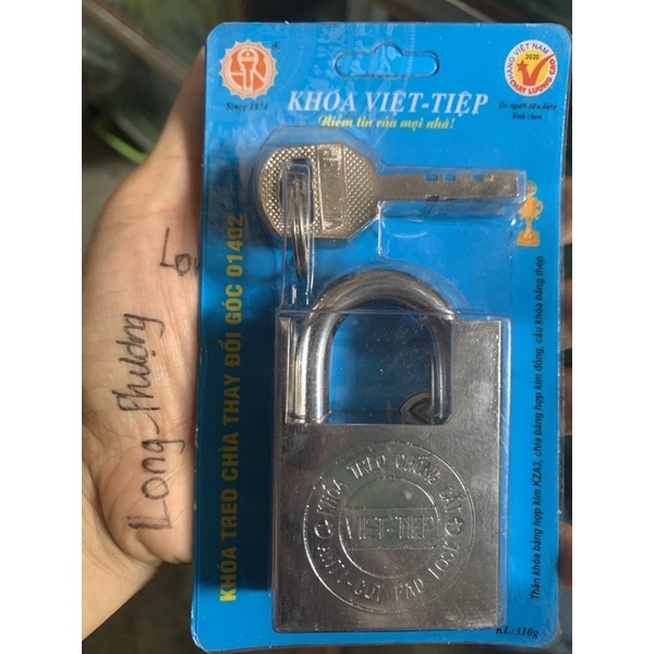 khóa Vai trắng Việt tiệp, thiết bị chống trộm