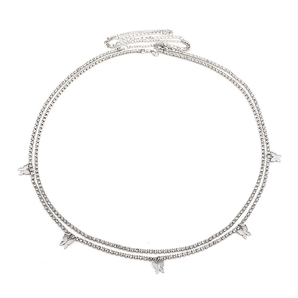 Vòng cổ Đeo Thắt Lưng Trang Trí Hình Bướm Vintage Gợi Cảm Cho Nữ|Trang Sức Thời Trang Đơn Giản / Nhiều Màu