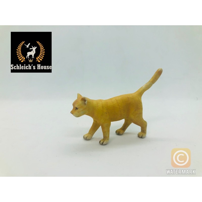 Mô hình động vật Schleich chính hãng Mèo đang đi 13286 - Schleich House