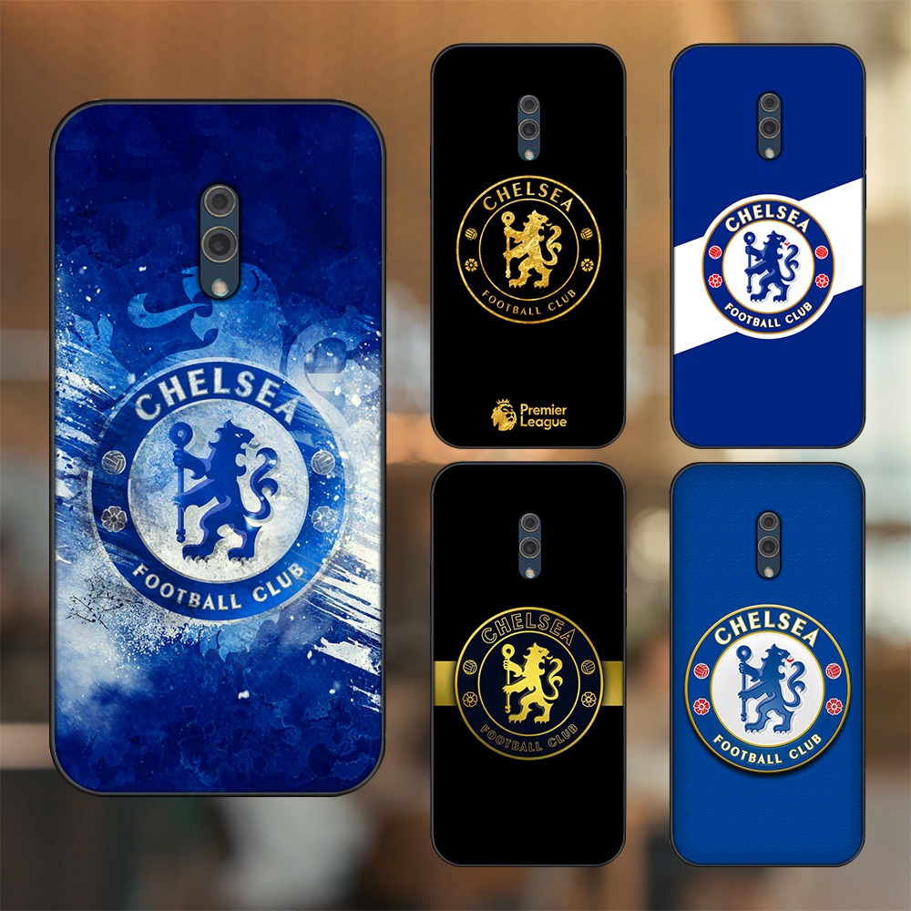 Ốp lưng Oppo K3 viền đen in hình Chelsea FC