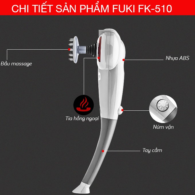 Máy massage cầm tay FUKI JAPAN FK-510