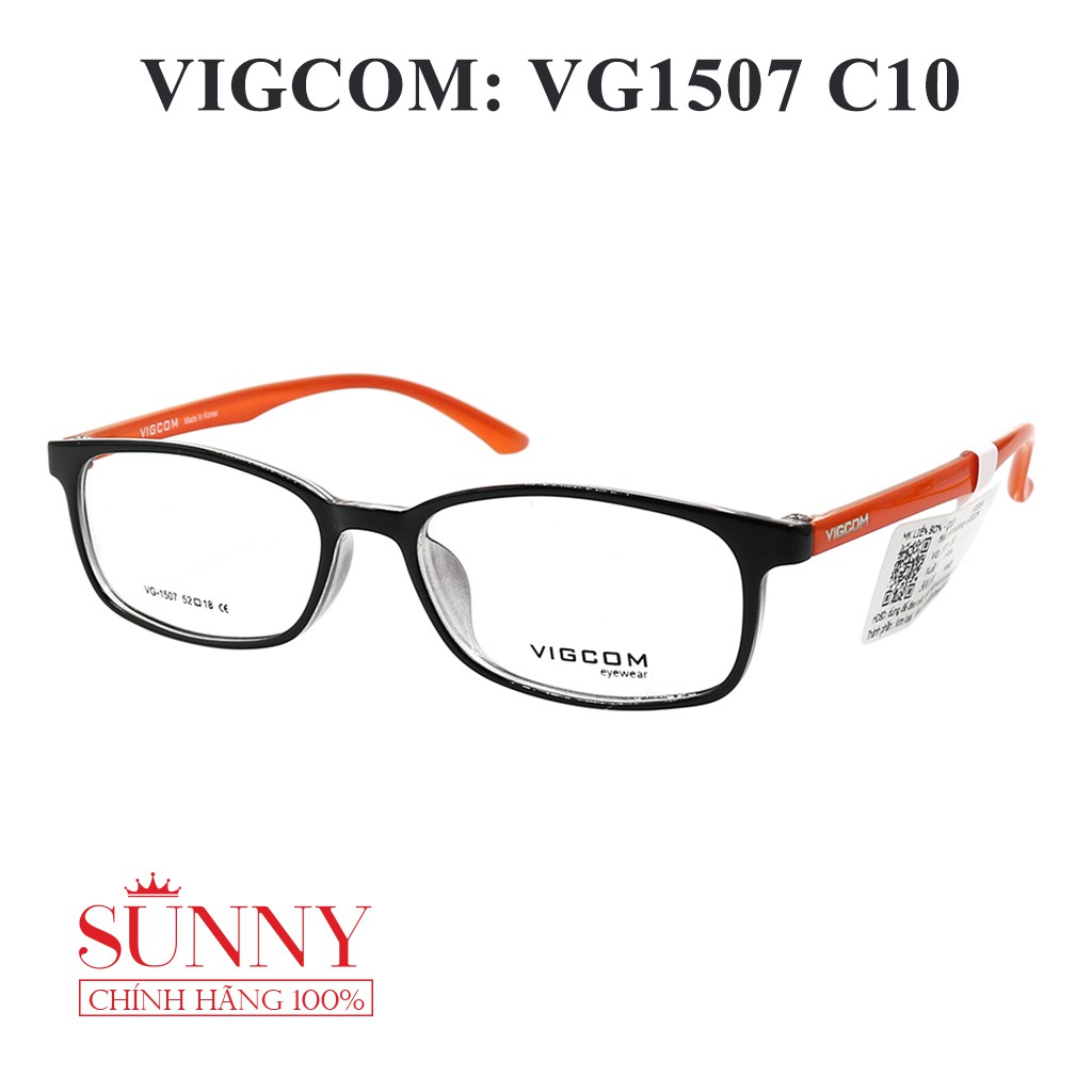 VG1507 - Gọng kính Vigcom chính hãng, bảo hành toàn quốc