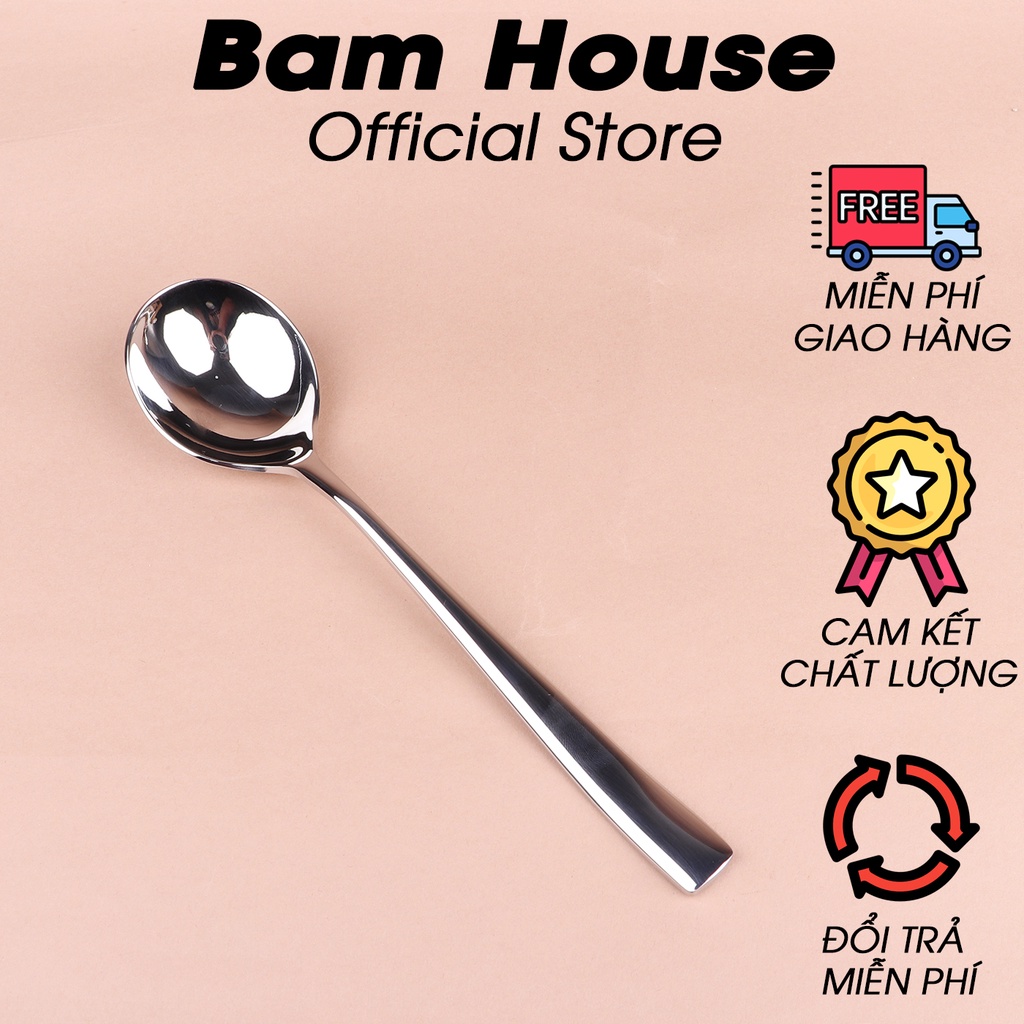 [Mã LIFEM1 giảm 50k đơn 99k] Set Muỗng, Nĩa, Dao inox 304 Bam House thiết kế sang trọng cao cấp SETB01 – Gia dụng bếp