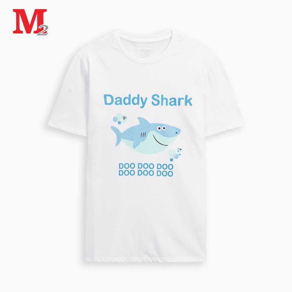 Áo thun nam gia đình Grandpa Shark, Daddy Shark K0030481 Thời trang M2