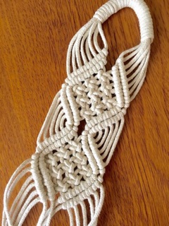 Dây treo chậu cây macrame