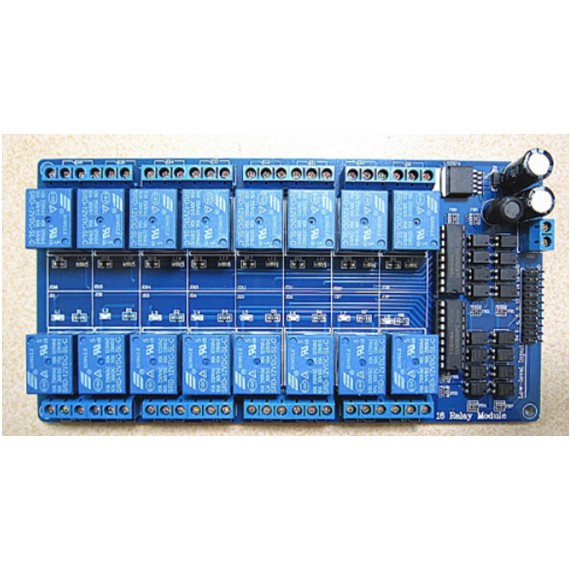 Module 16 Relay Kích Mức Thâp với Opto cách ly