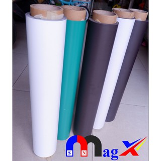 Nam Châm Dẻo Phủ Nhựa PVC Màu Trắng - Kích Thước 100x62cm Dày 0.5mm