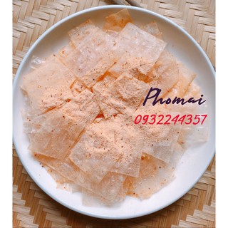 100g bánh tráng phô mai long an dona ăn bao nghiền
