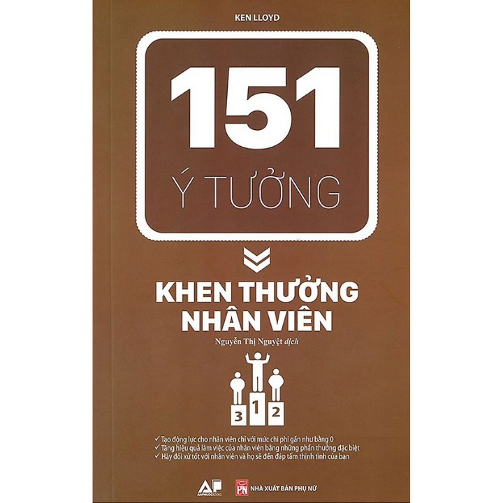 Sách - 151 ý tưởng khen thưởng nhân viên