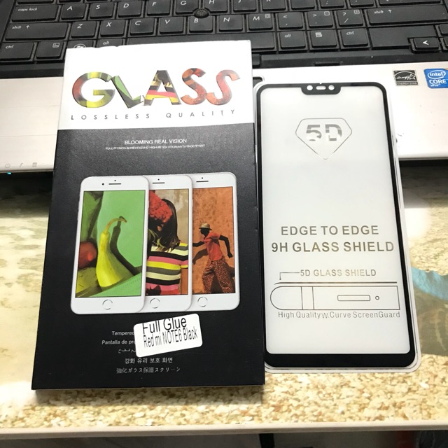Kính cường lực 5D xiaomi redmi note 6 full keo full màn