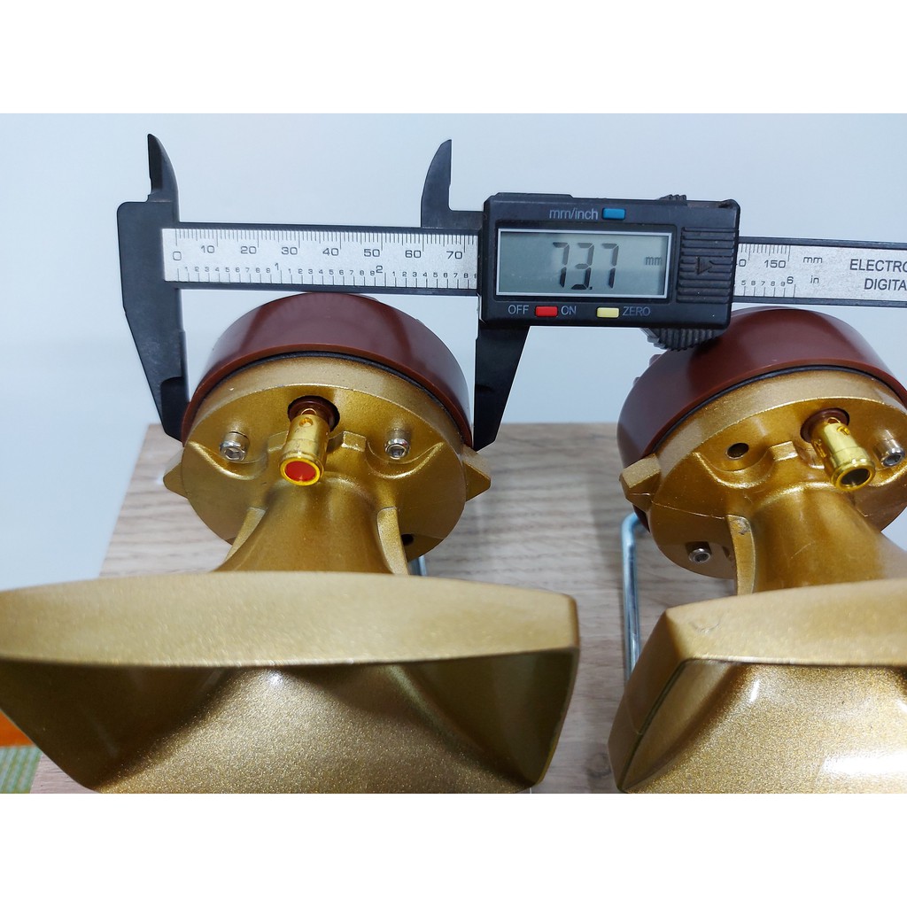 1 Đôi loa Treble Karaoke cao cấp PH-6 vàng