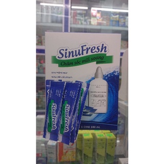 SinuFresh Bình và muối rửa mũi