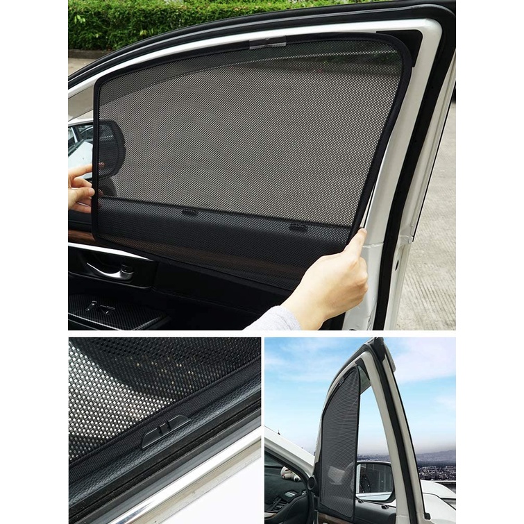 Rèm che nắng nam châm cho Audi Q3, hàng loại 1 cao cấp nhất, vừa khít kính