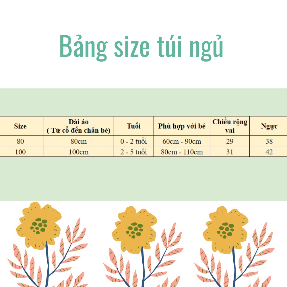 [Ảnh Thật - Freeship] Túi Ngủ Trẻ Em/Túi Ngủ Cho Bé Mùa Đông (Tay tháo rời)