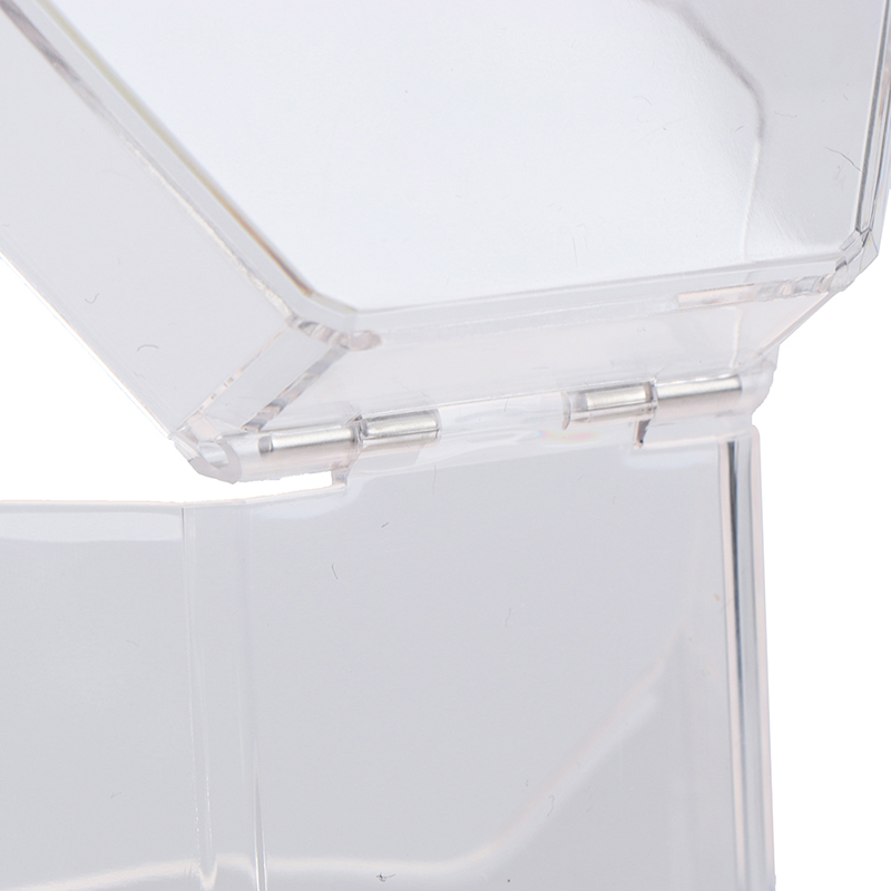 (hàng Mới Về) Hộp Đựng Cọ Trang Điểm Bằng Acrylic Trong Suốt Chống Bụi Tiện Dụng