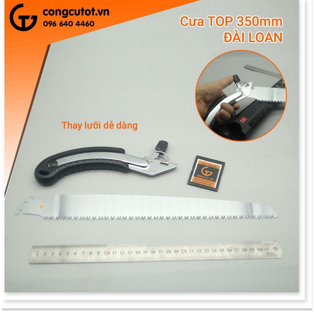 Cưa gỗ cầm tay TOP F890302 350mm Đài Loan