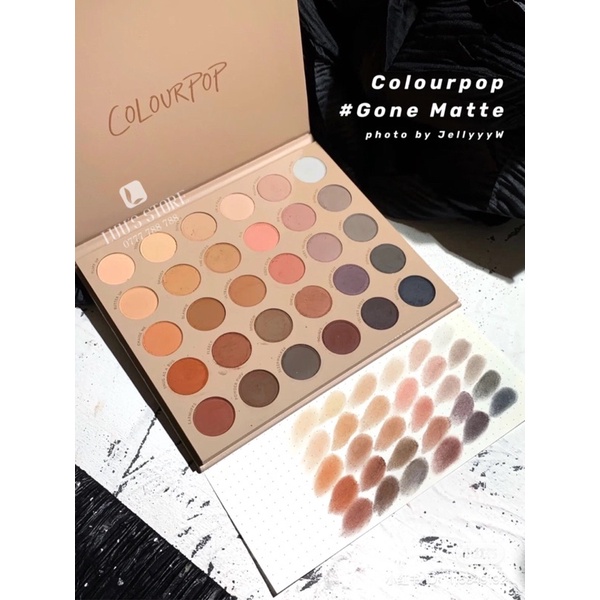 Bảng Phấn Mắt Colourpop Gone Matte
