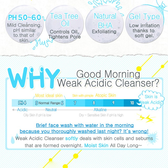 Sữa Rửa Mặt Cosrx Low pH Good Morning Gel Cleanser - Gel rửa mặt Cosrx tràm trà dịu nhẹ 150ml | BigBuy360 - bigbuy360.vn