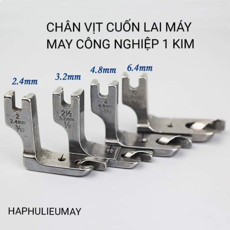 Bộ chân vịt cuốn lai máy may công nghiệp