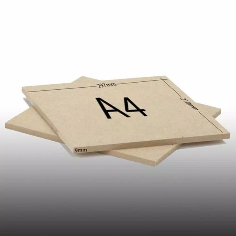 Bảng Gỗ Cỡ A4 8mm Mdf (29.7Mm X 21.0mm)