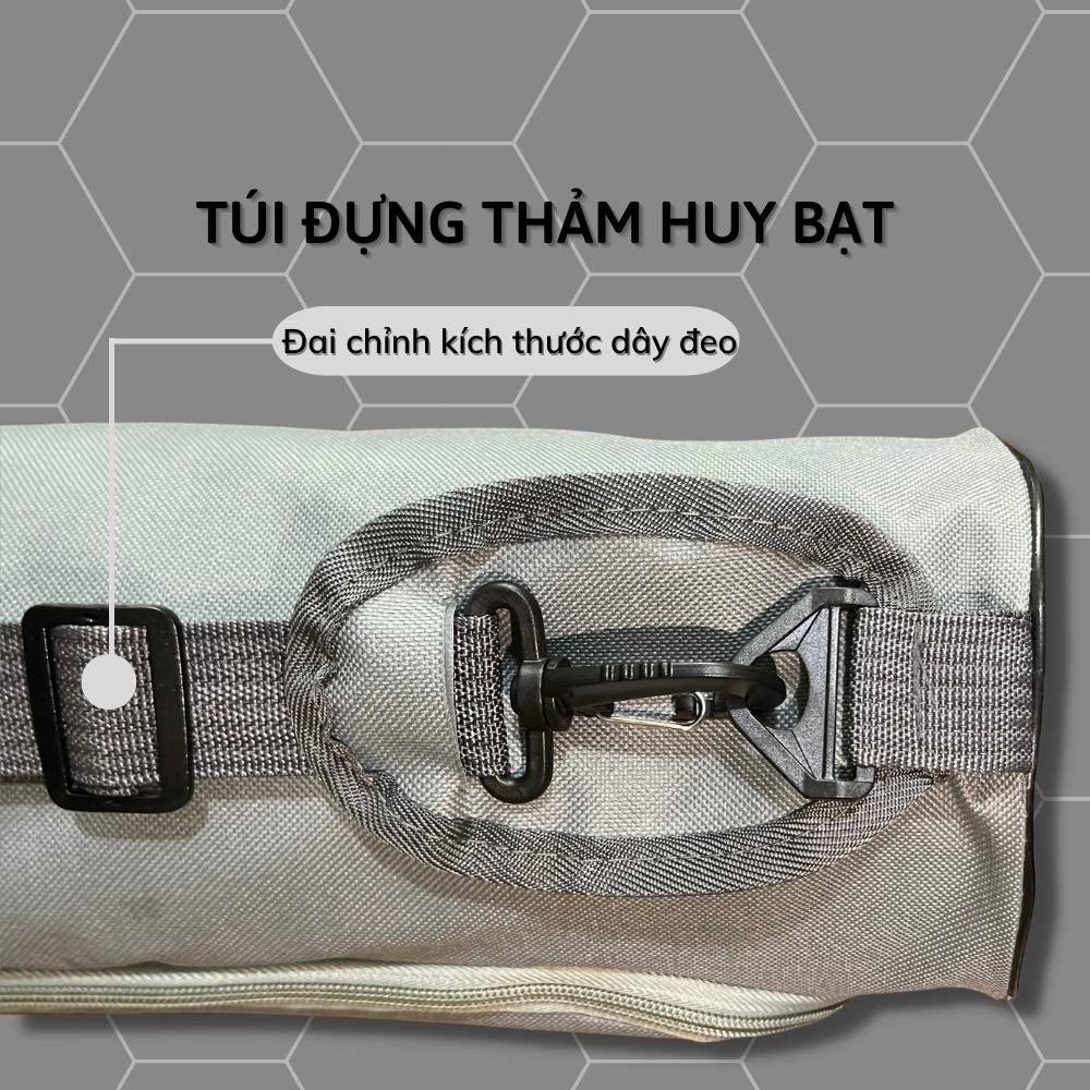 Túi Đựng Thảm Yoga Pu Huy Bạt Chất Liệu Vải Dù Bền Chắc Chịu Lực Hơn 5kg Bên Trong Túi Đựng Thảm Yoga Phủ Lớp Chống Nước