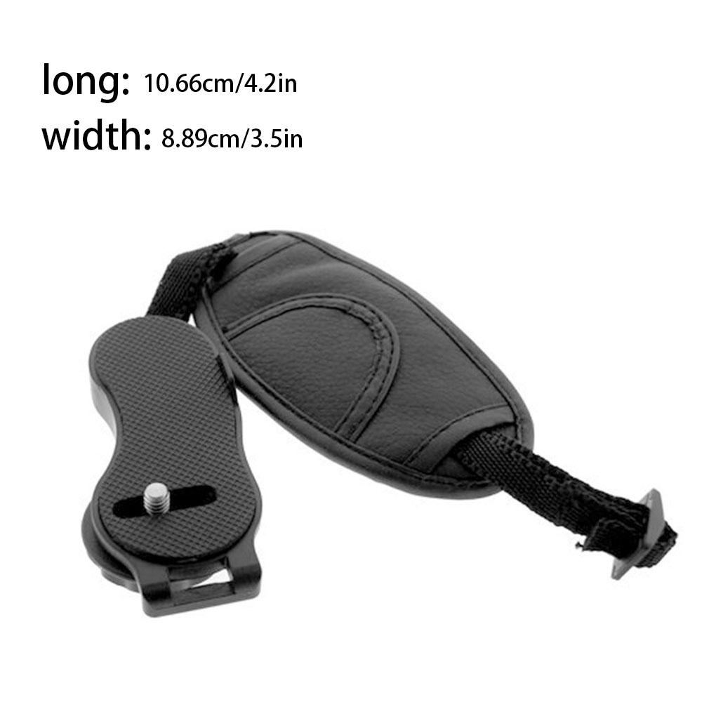 Dây Da Đeo Cổ Tay Gắn Máy Ảnh DSLR Chuyên Nghiệp Tháo Lắp Nhanh An Toàn