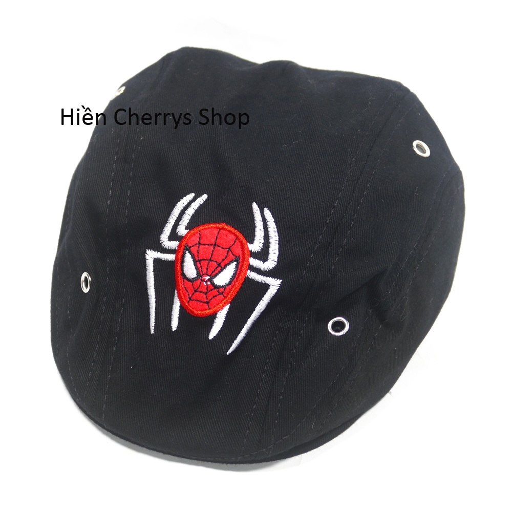 Nón mỏ vịt trẻ em Pokemon &amp; con nhện phong cách năng động cho bé từ1 đến 3 tuổi