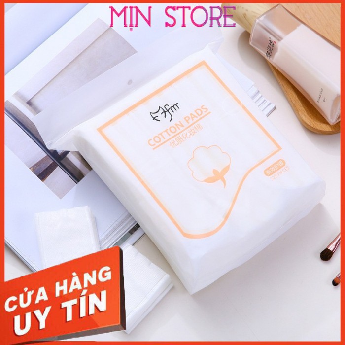 Bông tẩy trang 222 miếng 🍀 Bông Tẩy Trang Cotton 3 Lớp [222 miếng] | BigBuy360 - bigbuy360.vn