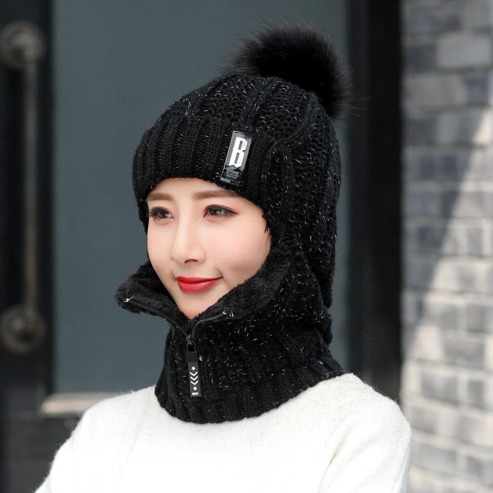 Mũ Len Trùm Đầu Chống Gió Giữ Ấm Mùa Đông