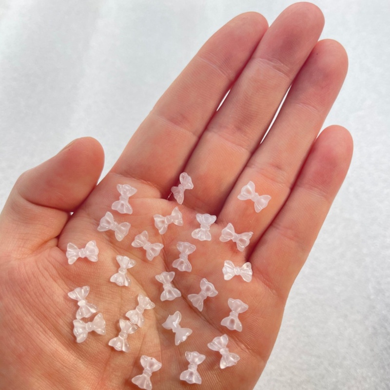 Set 100 Chi Tiết Nơ 3D Trang Trí Móng Tay Nghệ Thuật Độc Đáo